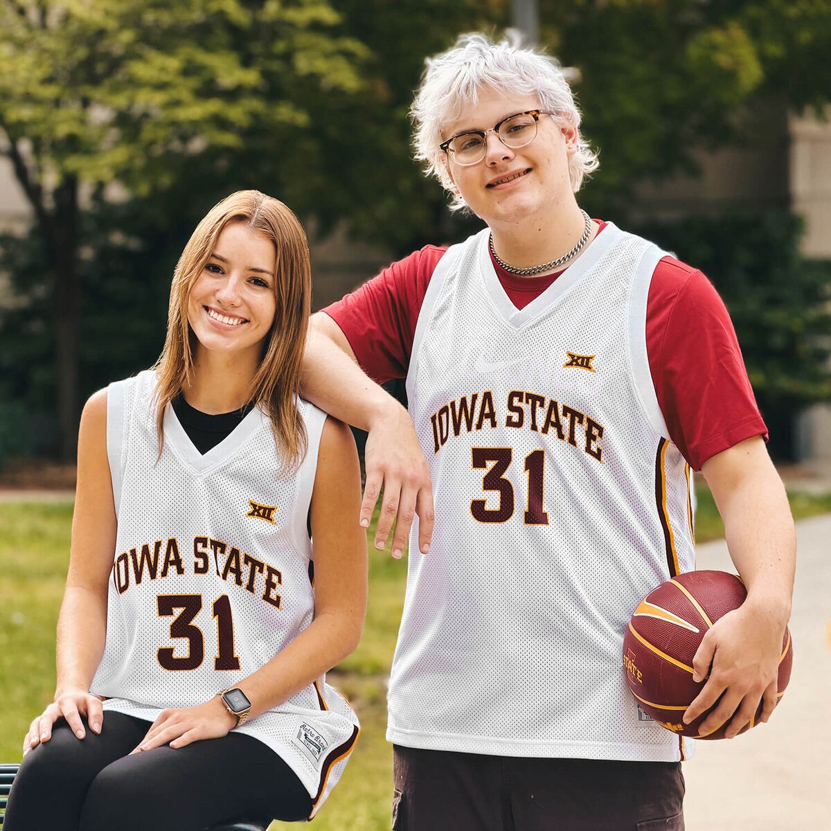 Retro Brand Iowa State Georges Niang Replica Basketball Jersey